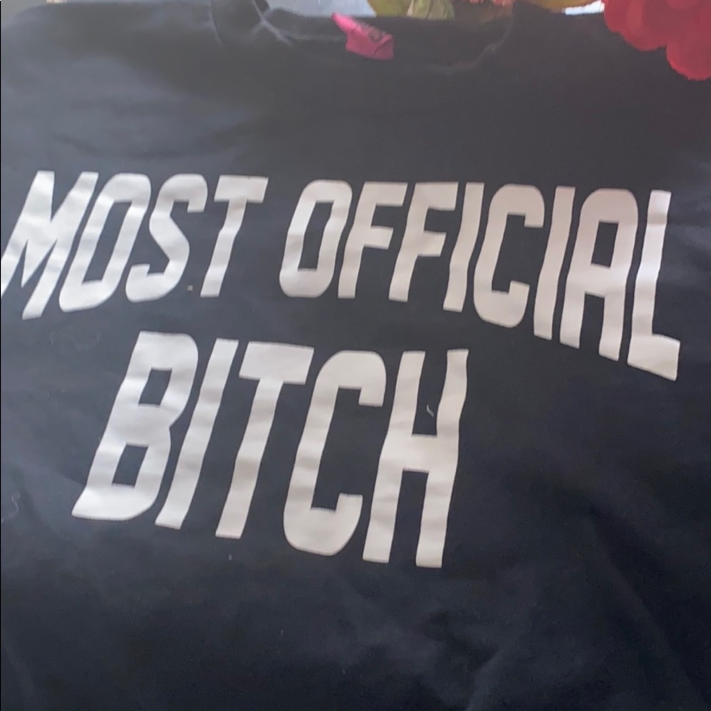 Crop sweat shirt
